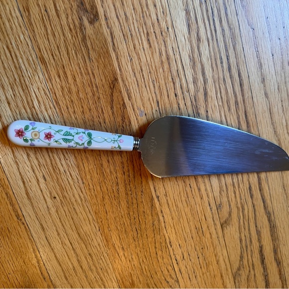 Lenox Village Cake Knife Server 🩷🏠🩵 Spice Village - Picture 2 of 4